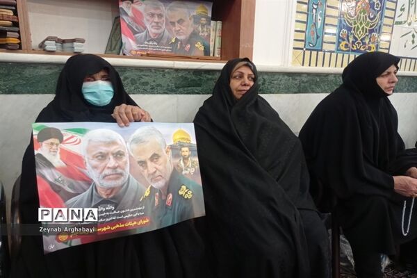 مراسم سومین سالگرد سردار دل‌ها در تربت جام