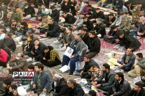 مراسم سومین سالگرد سردار دل‌ها در تربت جام