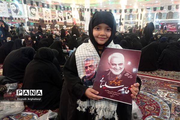 مراسم سومین سالگرد سردار دل‌ها در تربت جام