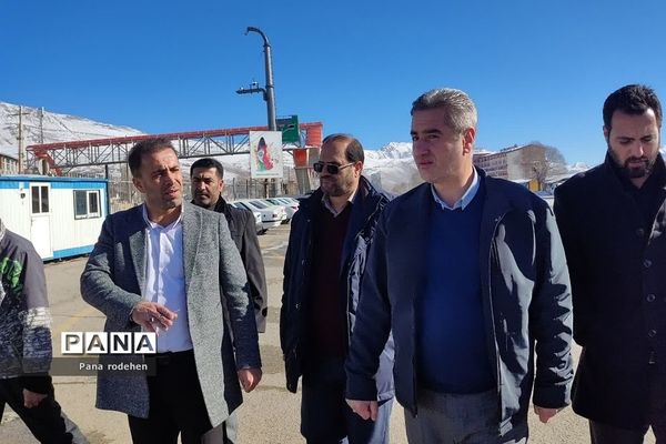 بازدید میدانی فرماندار شهرستان دماوند از منطقه گردشگری پیست آبعلی در بخش رودهن