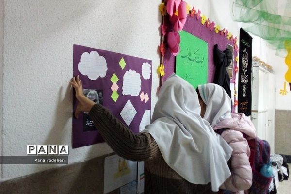 اقدامات دانش‌آموزی و فرهنگی هنری شهادت حاج قاسم سلیمانی در دبستان سما ۲  رودهن