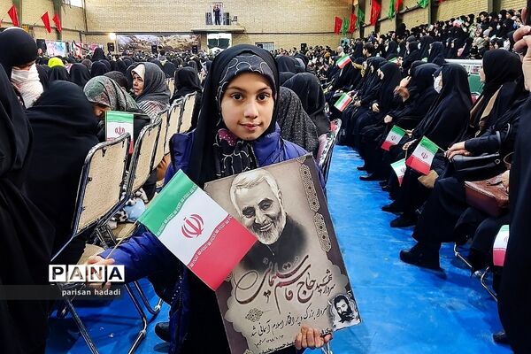 مراسم بزرگداشت سالگرد شهادت سردار حاج قاسم سلیمانی در شهریار