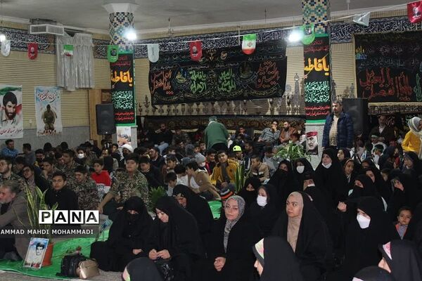 مراسم بزرگداشت سومین سالگرد شهادت سپهبد قاسم سلیمانی در فشافویه