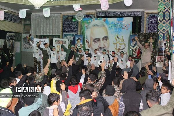 مراسم بزرگداشت سومین سالگرد شهادت سپهبد قاسم سلیمانی در فشافویه