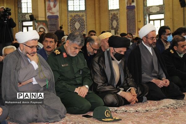 مراسم بزرگداشت سالگرد شهادت حاج‌قاسم‌سلیمانی در ایلام
