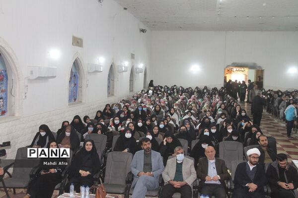 برگزاری سومین سالگرد شهادت حاج قاسم سلیمانی در تالار معلم شهرستان بهبهان