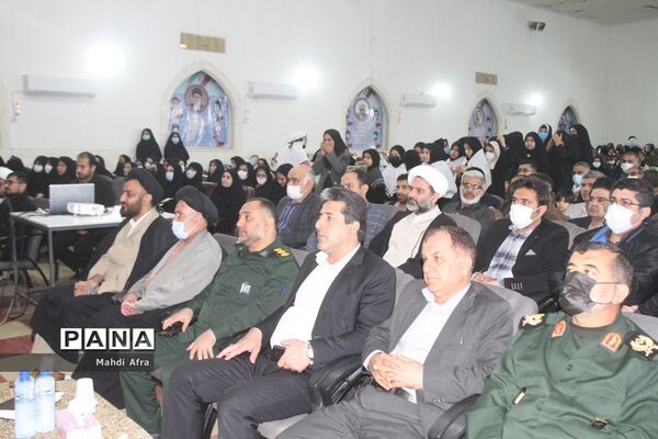 برگزاری سومین سالگرد شهادت حاج قاسم سلیمانی در تالار معلم شهرستان بهبهان