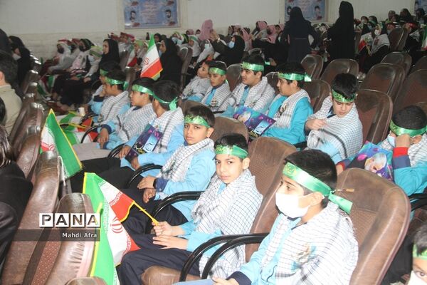 برگزاری سومین سالگرد شهادت حاج قاسم سلیمانی در تالار معلم شهرستان بهبهان