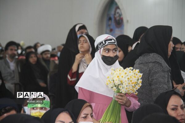 برگزاری سومین سالگرد شهادت حاج قاسم سلیمانی در تالار معلم شهرستان بهبهان