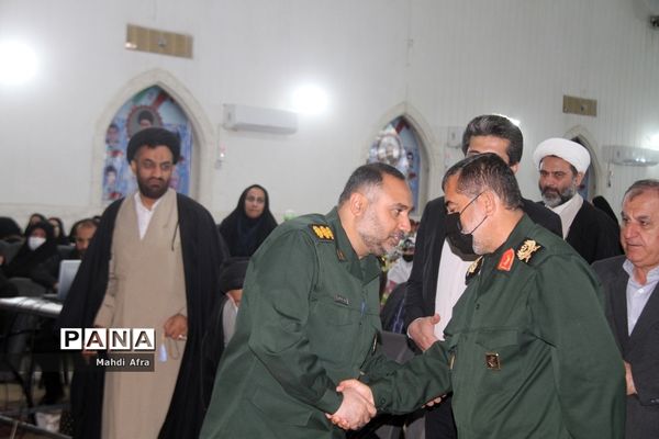 برگزاری سومین سالگرد شهادت حاج قاسم سلیمانی در تالار معلم شهرستان بهبهان