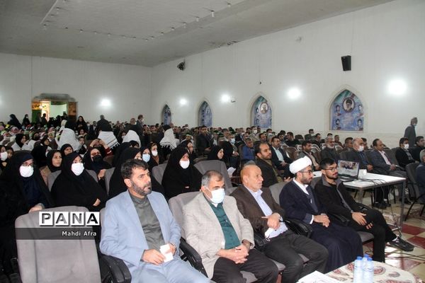 برگزاری سومین سالگرد شهادت حاج قاسم سلیمانی در تالار معلم شهرستان بهبهان