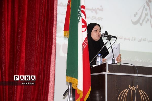 برگزاری سومین سالگرد شهادت حاج قاسم سلیمانی در تالار معلم شهرستان بهبهان