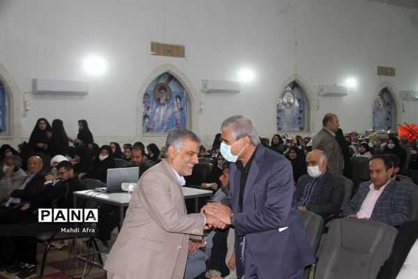 برگزاری سومین سالگرد شهادت حاج قاسم سلیمانی در تالار معلم شهرستان بهبهان