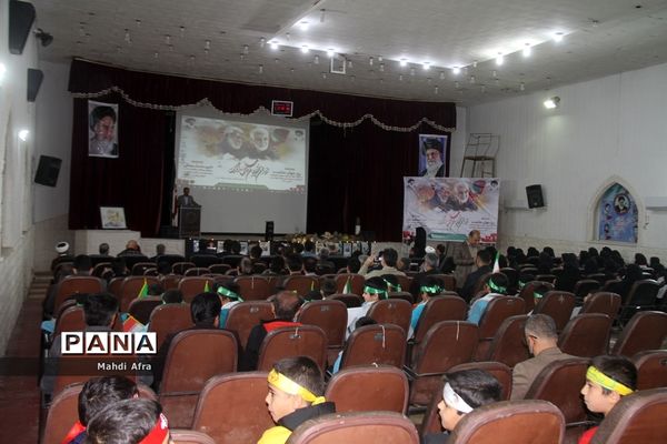 برگزاری سومین سالگرد شهادت حاج قاسم سلیمانی در تالار معلم شهرستان بهبهان