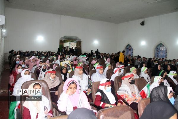 برگزاری سومین سالگرد شهادت حاج قاسم سلیمانی در تالار معلم شهرستان بهبهان