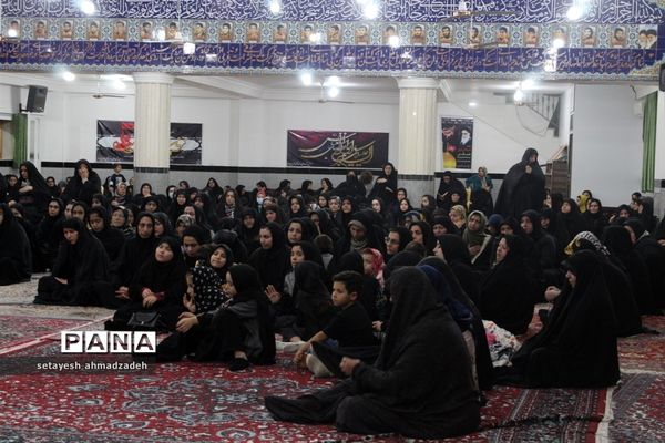 مراسم سالگرد شهادت سردار سلیمانی در گلوگاه