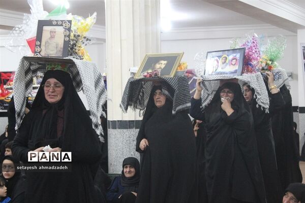 مراسم سالگرد شهادت سردار سلیمانی در گلوگاه