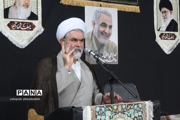 مراسم سالگرد شهادت سردار سلیمانی در گلوگاه