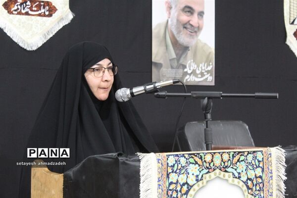 مراسم سالگرد شهادت سردار سلیمانی در گلوگاه