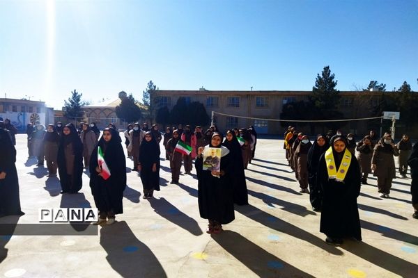 برگزاری آیین سوگواری سومین سالگرد شهادت حاج قاسم سلیمانی در مدارس شهرستان کاشمر