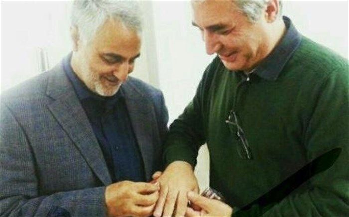 وقتی سردار سلیمانی را دیدم نفسم باز شد