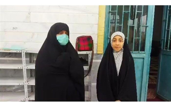 برپایی موکب برای پذیرایی از زائران حاج قاسم در شهر آوه قم/فیلم