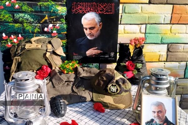 تشییع شهید گمنام در سومین سالگرد شهید حاج قاسم سلیمانی