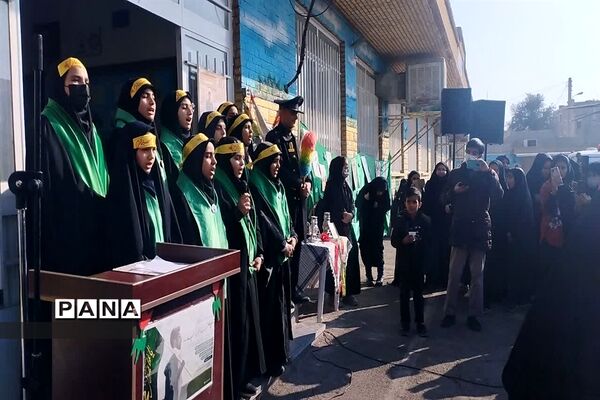 تشییع شهید گمنام در سومین سالگرد شهید حاج قاسم سلیمانی