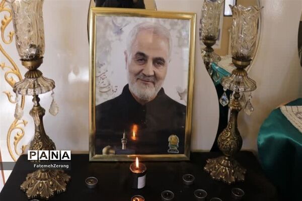 مراسم گردان دختران حاج قاسم در سالن شهید حاتمی مشهد مقدس