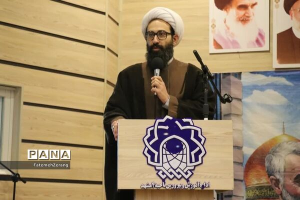 مراسم گردان دختران حاج قاسم در سالن شهید حاتمی مشهد مقدس