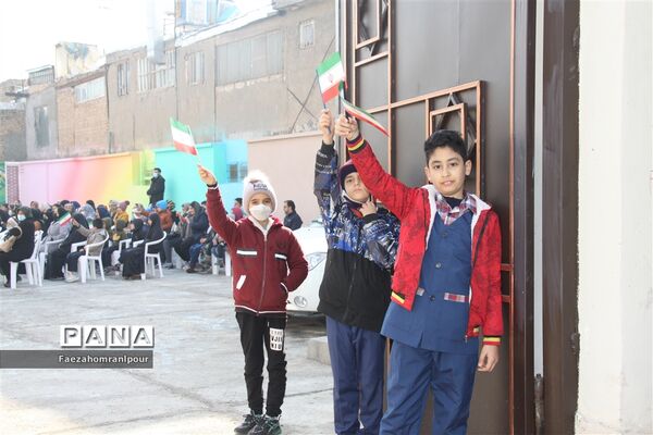 افتتاح  یک دبستان ۶ کلاسه در قزوین
