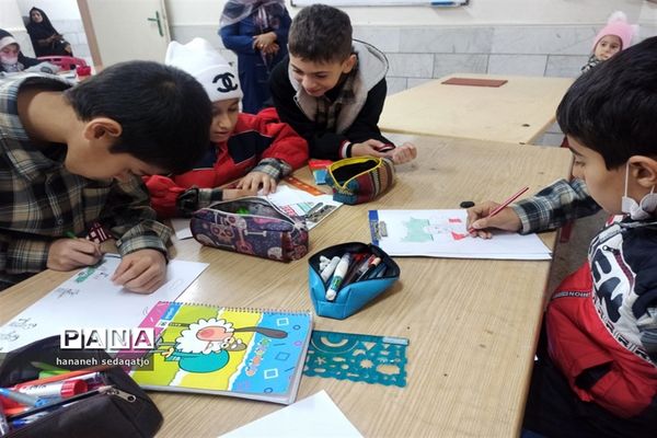 برگزاری مسابقه نقاشی «جان فدا» ویژه دانش‌آموزان دبستانی ناحیه ۳ شیراز 3 شیراز