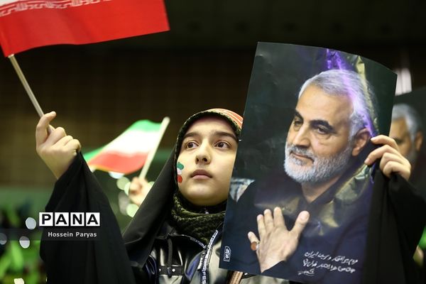 اجتماع بزرگ دختران حاج قاسم