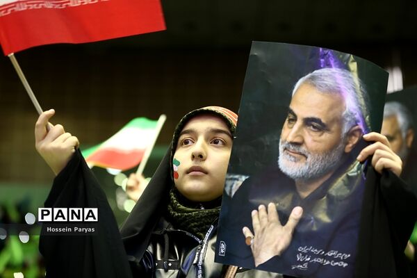 اجتماع بزرگ دختران حاج قاسم