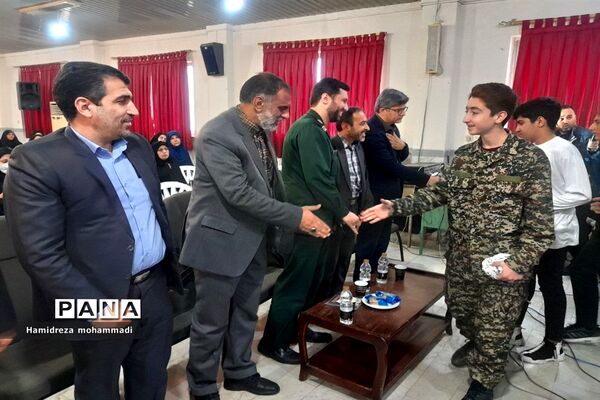 یادواره شهدای فرهنگی، دانش‌آموزی و سالگرد شهادت سردار دل‌ها در قائمشهر