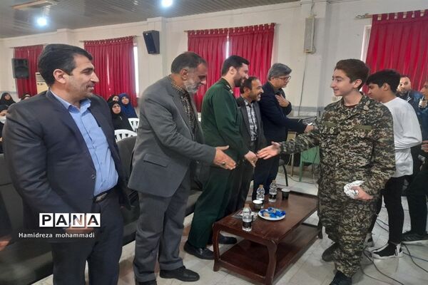 یادواره شهدای فرهنگی، دانش‌آموزی و سالگرد شهادت سردار دل‌ها در قائمشهر