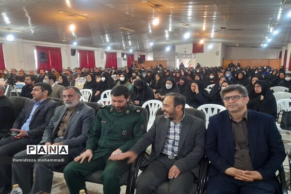 یادواره شهدای فرهنگی، دانش‌آموزی و سالگرد شهادت سردار دل‌ها در قائمشهر
