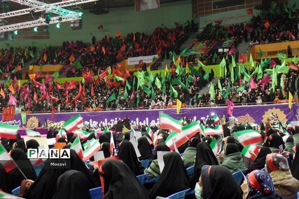 اجتماع دوازده هزار نفری «دختران حاج قاسم»