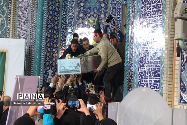 تجدید میثاق فرهنگیان  منطقه ۱۲ با حاج قاسم