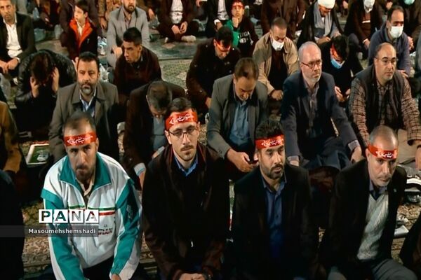 تجدید میثاق فرهنگیان  منطقه ۱۲ با حاج قاسم