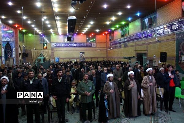 برگزاری مراسم با شکوه سومین سالگرد شهادت سردار قاسم سلیمانی در بخش جوادآباد