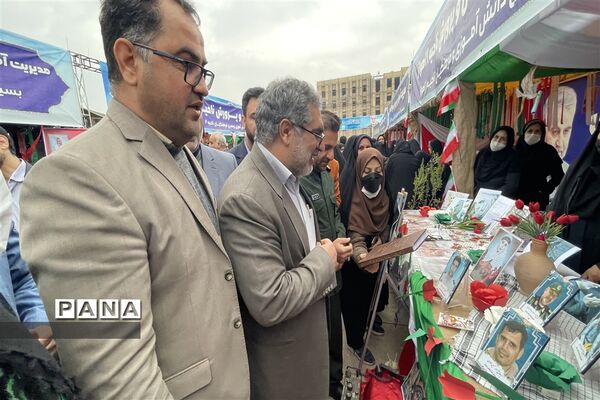 آیین سومین یادواره شهدای فرهنگی ناحیه یک اهواز