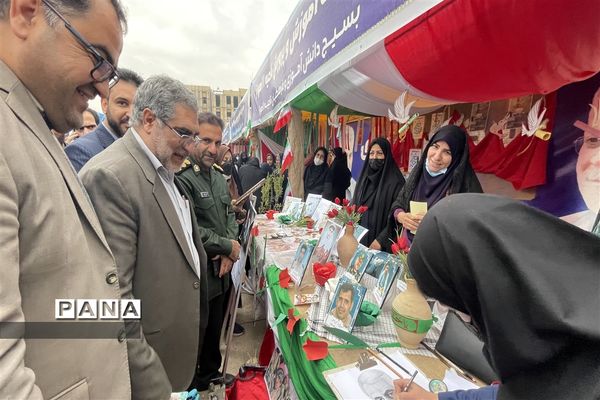 آیین سومین یادواره شهدای فرهنگی ناحیه یک اهواز