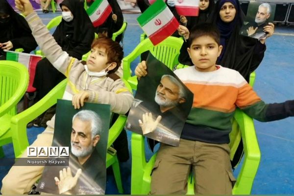 اجتماع بزرگ دختران حاج قاسم در ورزشگاه آزادی