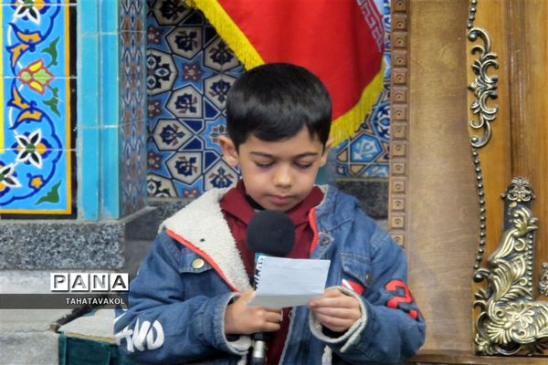 برگزاری نخستین عهدواره دانش‌آموزی شهید حاج قاسم سلیمانی در نماز جمعه شهرستان پردیس