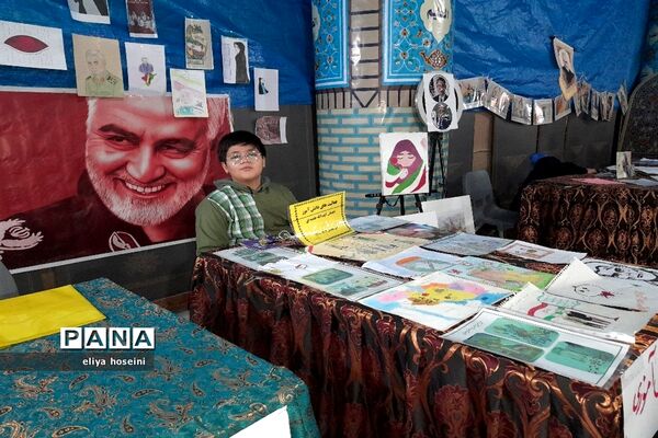 ایستگاه‌های سالگرد شهادت حاج قاسم سلیمانی در نمازجمعه شهرستان قدس