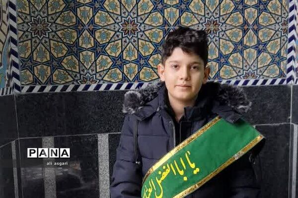 وداع خاطره‌انگیزدانش‌آموزان شهریار با شهدای گمنام