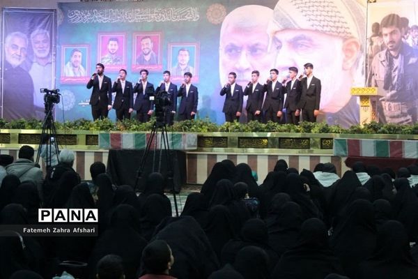 مراسم گرامیداشت سومین سالگرد شهادت سردار حاج قاسم سلیمانی در سمنان