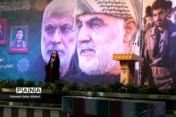 مراسم گرامیداشت سومین سالگرد شهادت سردار حاج قاسم سلیمانی در سمنان