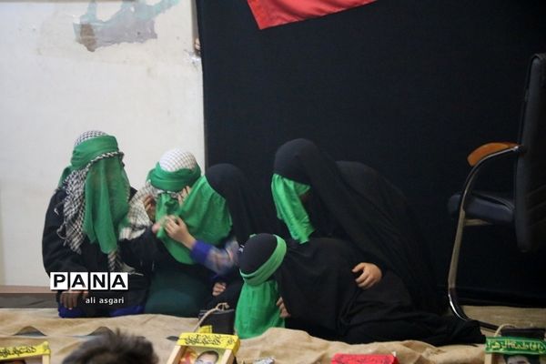 دختران شهریاری در سوگ رحلت حضرت ام البنین (س)